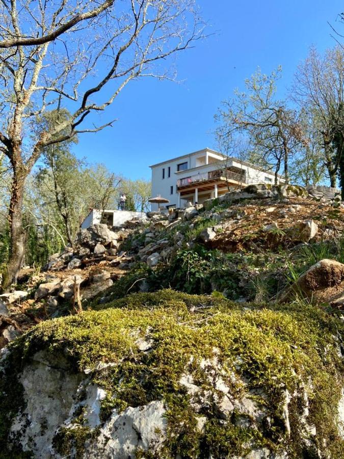 Gites Des Falaises De La Beaume Labeaume Dış mekan fotoğraf